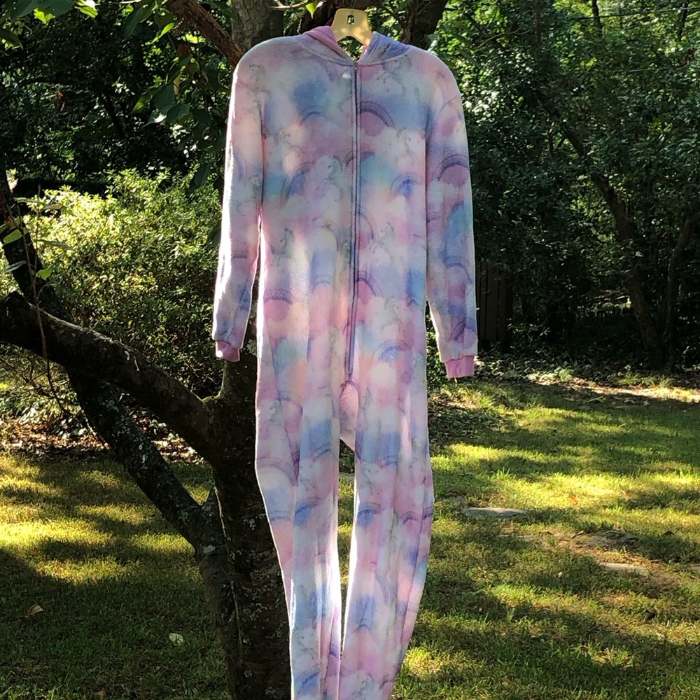 Pastel Tie-Dye Unicorn 🦄 Onesie Pajamas
